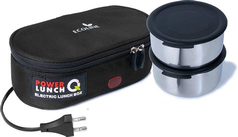 Lunch Box Electric Power Lunch Q2 Black 